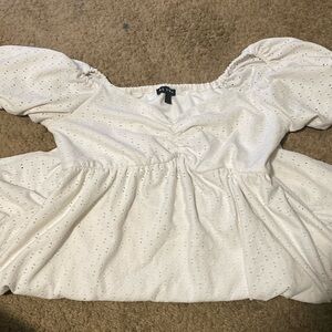 White dress